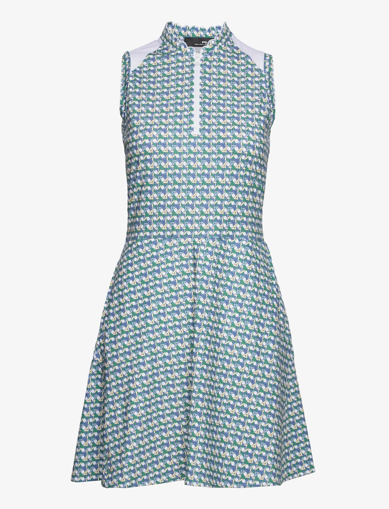 Ralph Lauren Golf - Graphic Paneled Jersey Dress - t-kreklu kleitas - spring wicker - 0