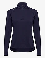 Jersey Quarter-Zip Pullover - REFINED NAVY