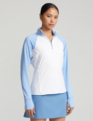 Ralph Lauren Golf - Jersey Quarter-Zip Pullover - džemperiai su gobtuvu - ceramic white /bl - 2