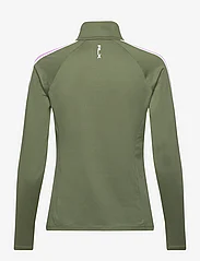 Ralph Lauren Golf - Arm-Stripe Full-Zip Jersey Jacket - džemperiai su gobtuvu - shamrock/new hibi - 1