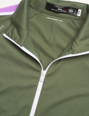 Ralph Lauren Golf - Arm-Stripe Full-Zip Jersey Jacket - džemperiai su gobtuvu - shamrock/new hibi - 3