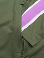 Ralph Lauren Golf - Arm-Stripe Full-Zip Jersey Jacket - džemperiai su gobtuvu - shamrock/new hibi - 4
