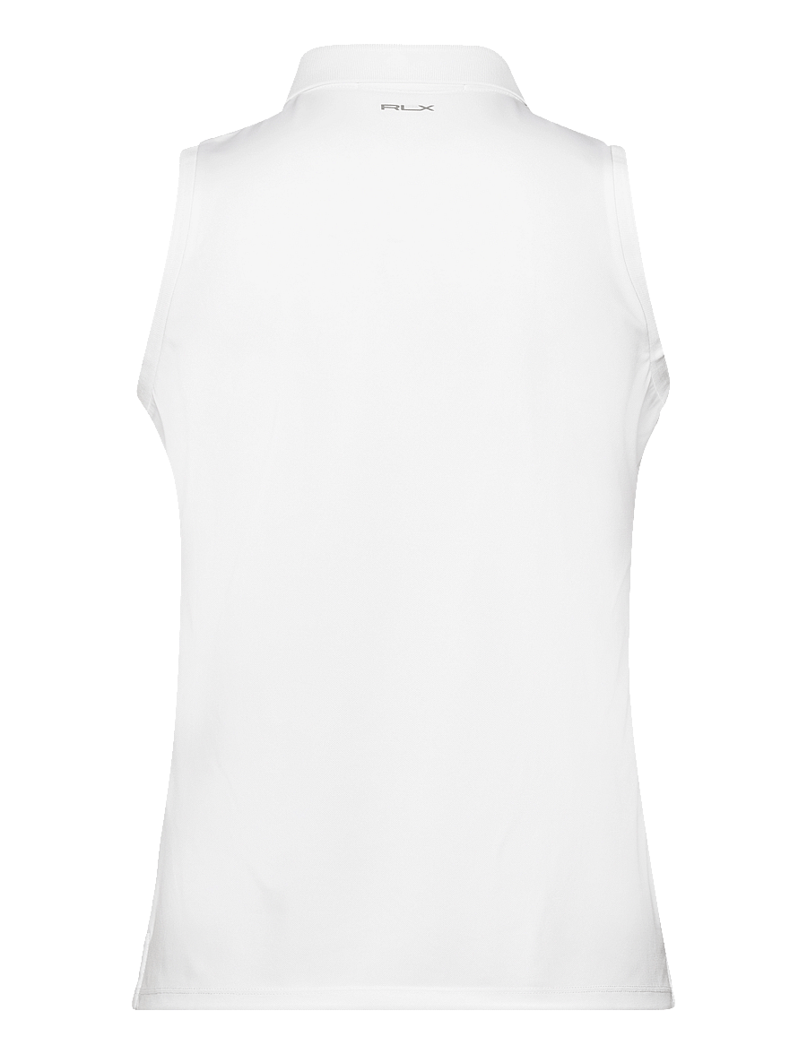 Ralph Lauren Golf - Classic Fit Sleeveless Tour Polo Shirt - ceramic white - 1