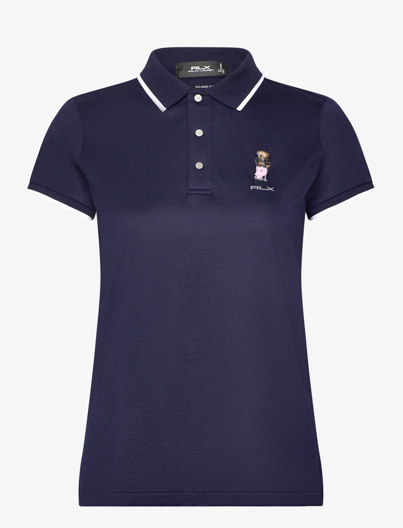 Ralph Lauren Golf - Tailored Fit Polo Bear Polo Shirt - topit & t-paidat - refined navy - 0