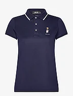 Tailored Fit Polo Bear Polo Shirt - REFINED NAVY