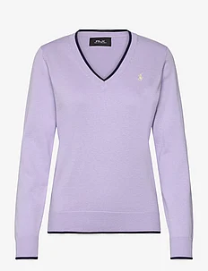 Cotton-Blend V-Neck Sweater, Ralph Lauren Golf