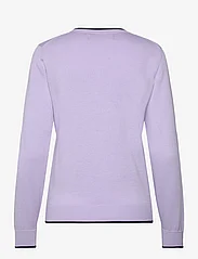 Ralph Lauren Golf - Cotton-Blend V-Neck Sweater - moterims - flower purple - 1