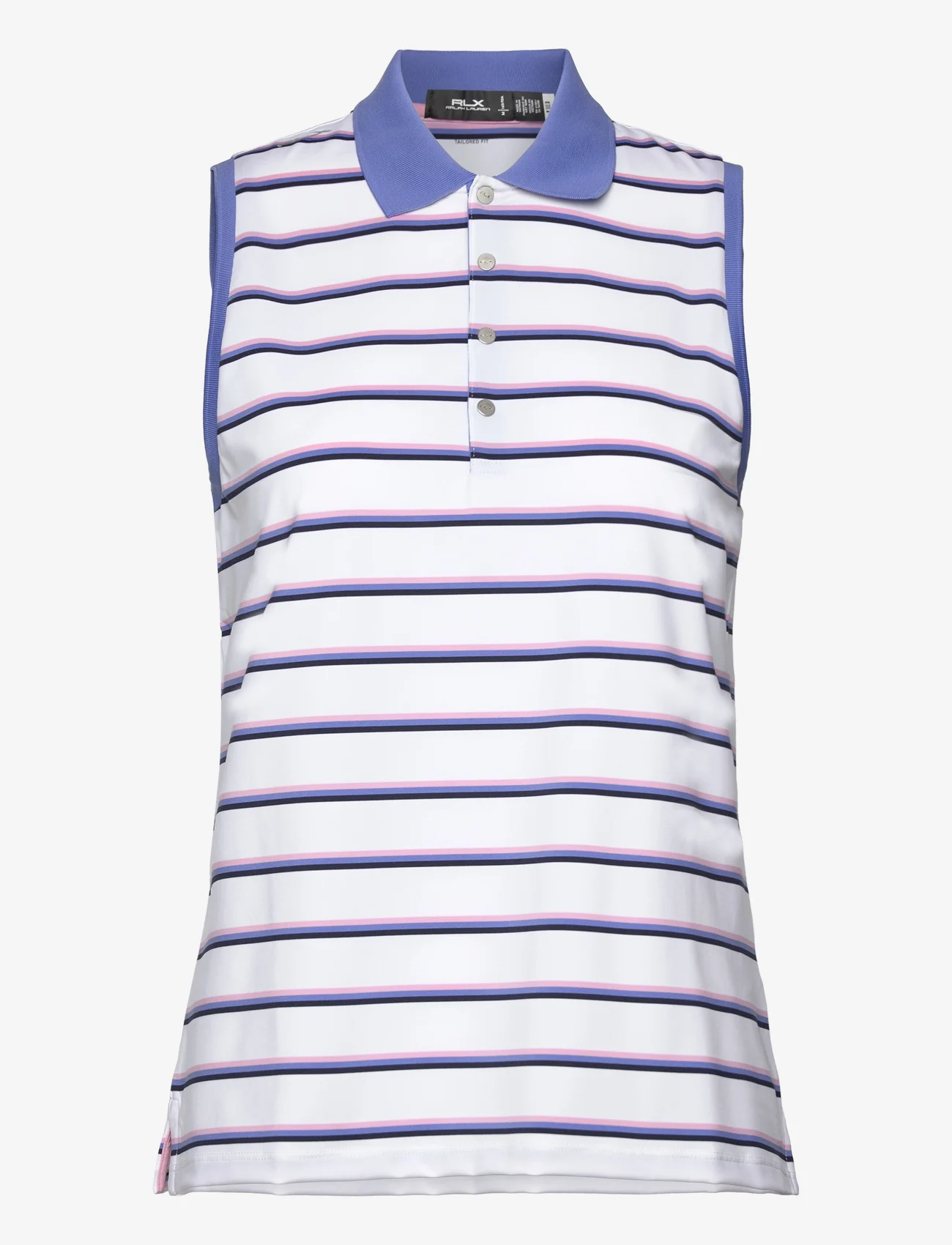 Ralph Lauren Golf - Tailored Fit Sleeveless Polo Shirt - polo marškinėliai - ceramic white mul - 0