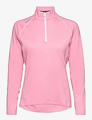 Ralph Lauren Golf - Stretch Jersey Quarter-Zip Pullover - džemperi - course pink/ceram - 0