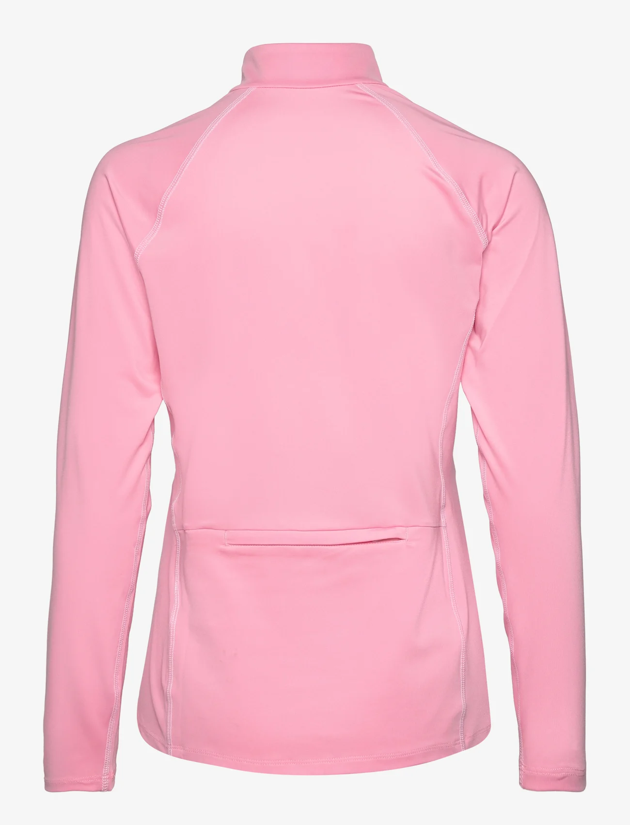 Ralph Lauren Golf - Stretch Jersey Quarter-Zip Pullover - megzti drabužiai - course pink/ceram - 1