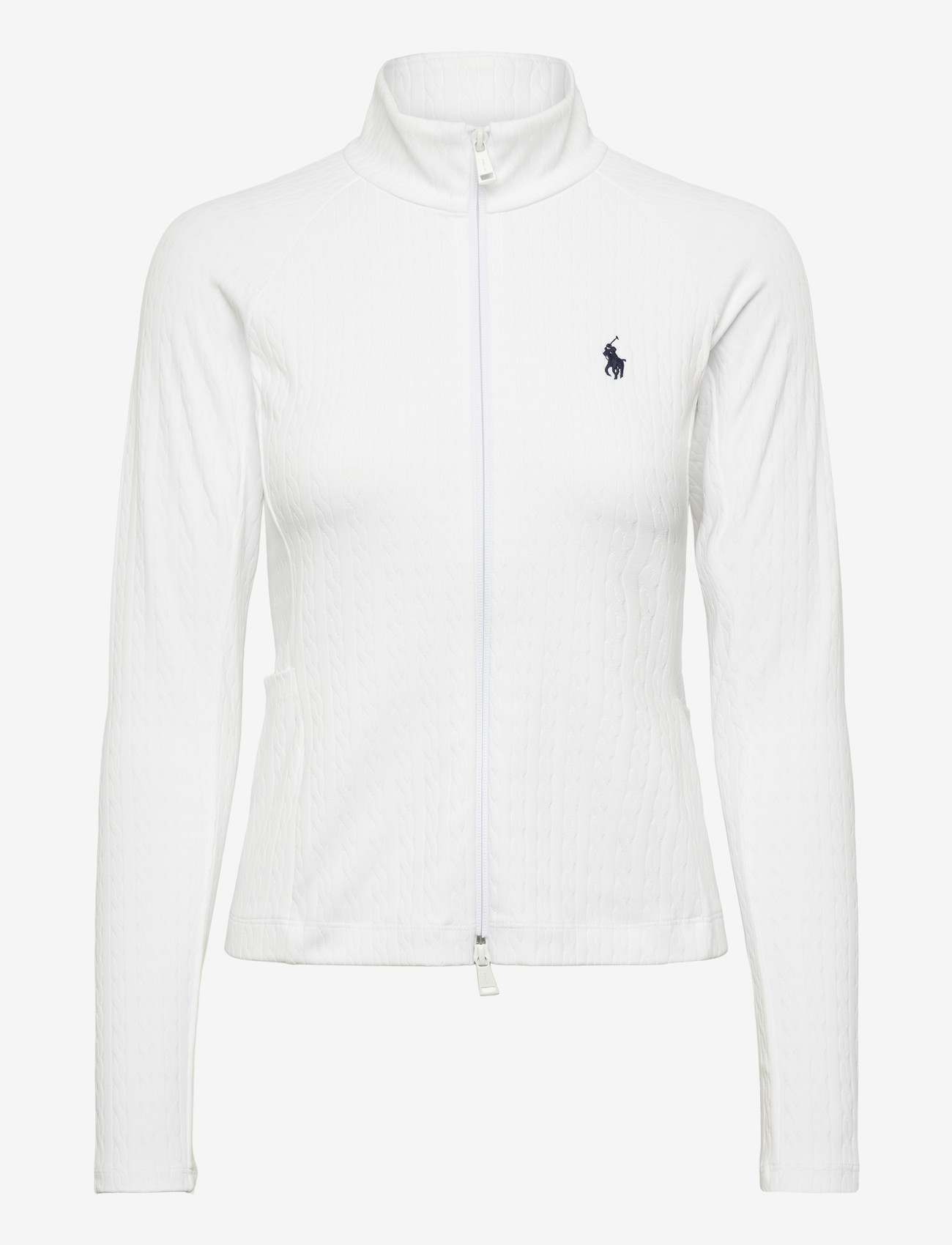Ralph Lauren Golf - ACTIVE CABLE-KNT-SWEATSHIRT - sweatshirts - ceramic white - 0