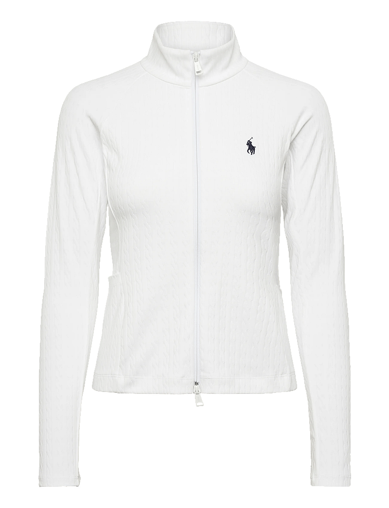 Ralph Lauren Golf - ACTIVE CABLE-KNT-SWEATSHIRT - sweatshirts - ceramic white - 0