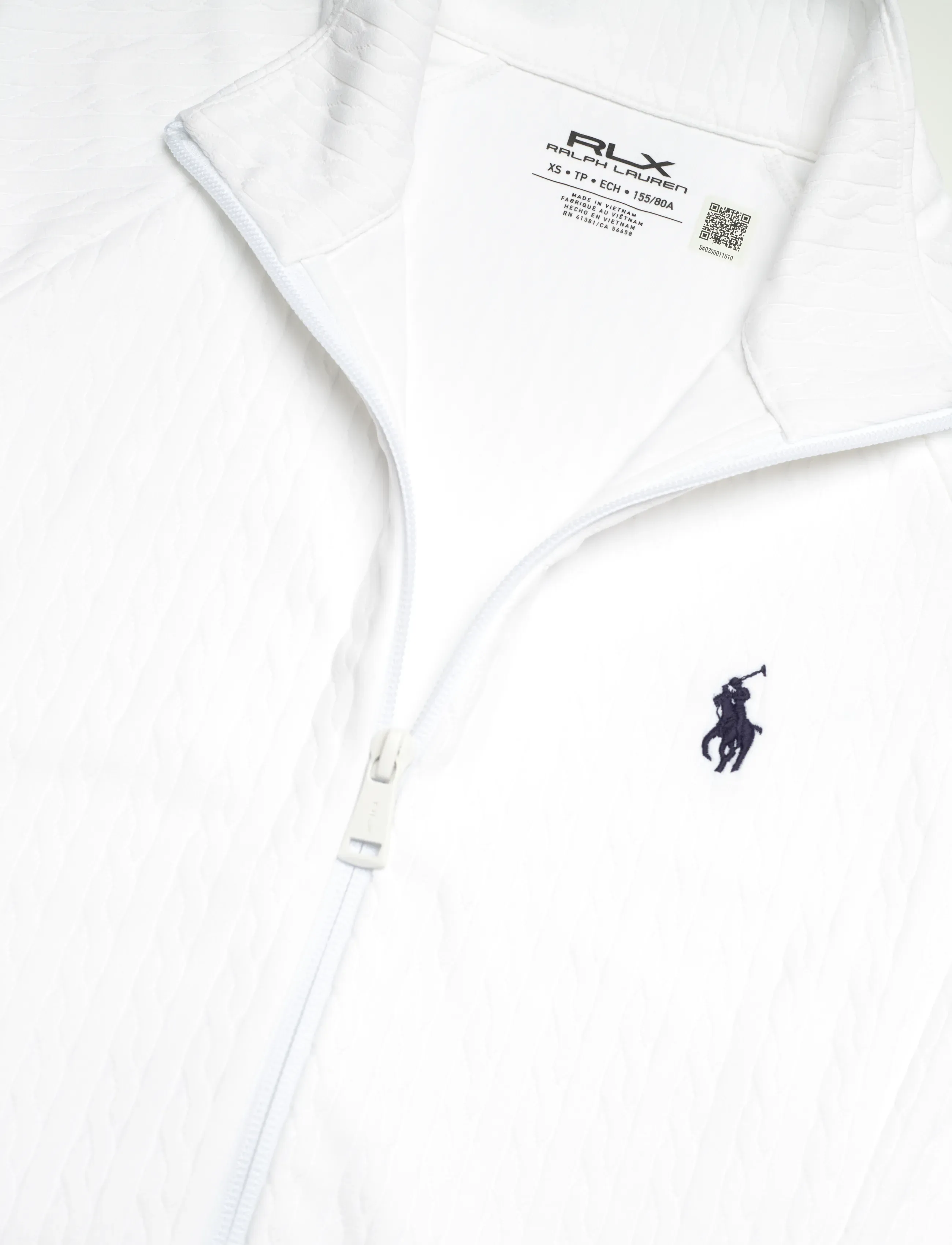 Ralph Lauren Golf - ACTIVE CABLE-KNT-SWEATSHIRT - tops - ceramic white - 3