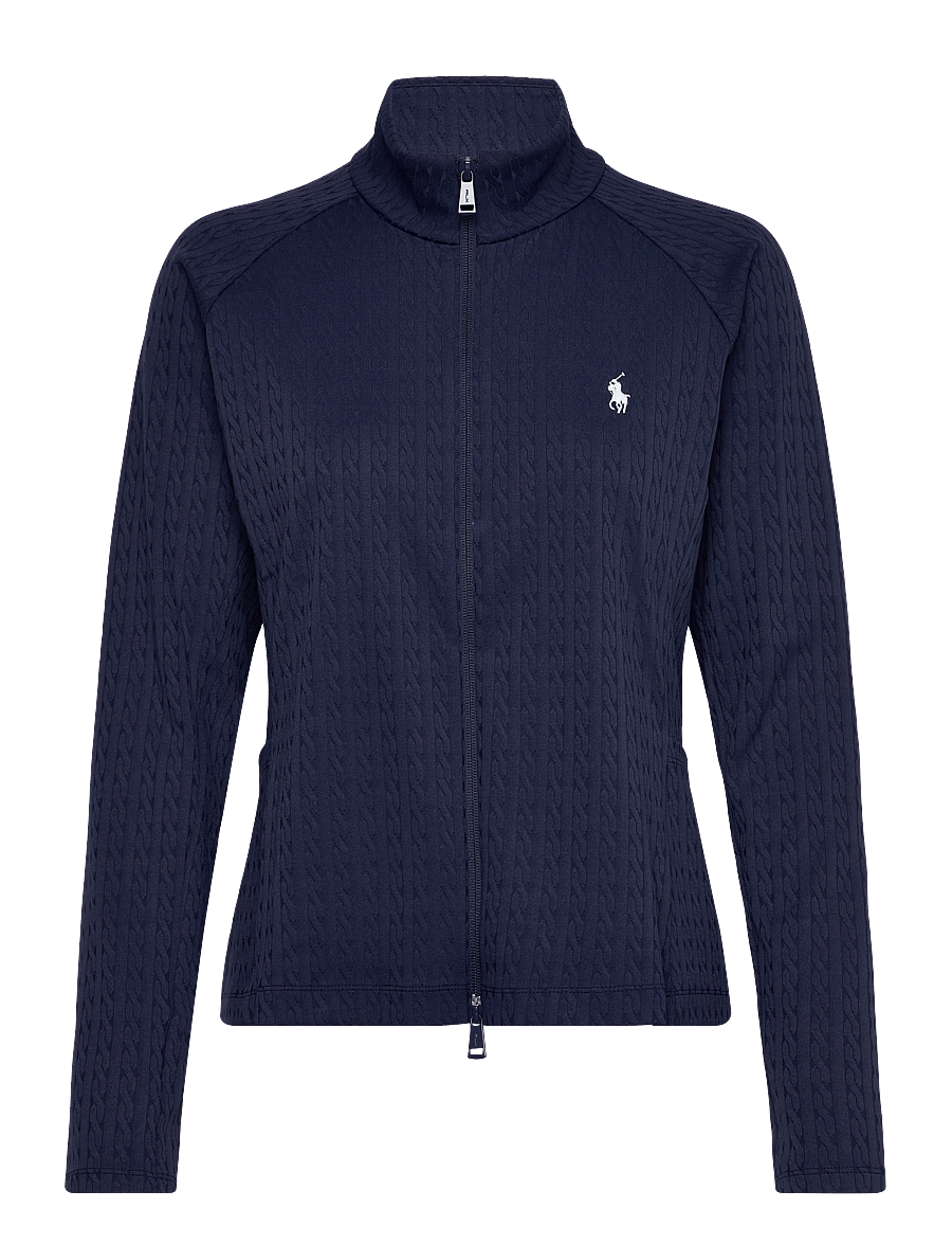 Ralph Lauren Golf - ACTIVE CABLE-KNT-SWEATSHIRT - tops - refined navy - 0