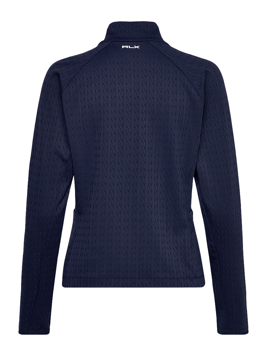 Ralph Lauren Golf - ACTIVE CABLE-KNT-SWEATSHIRT - tops - refined navy - 1