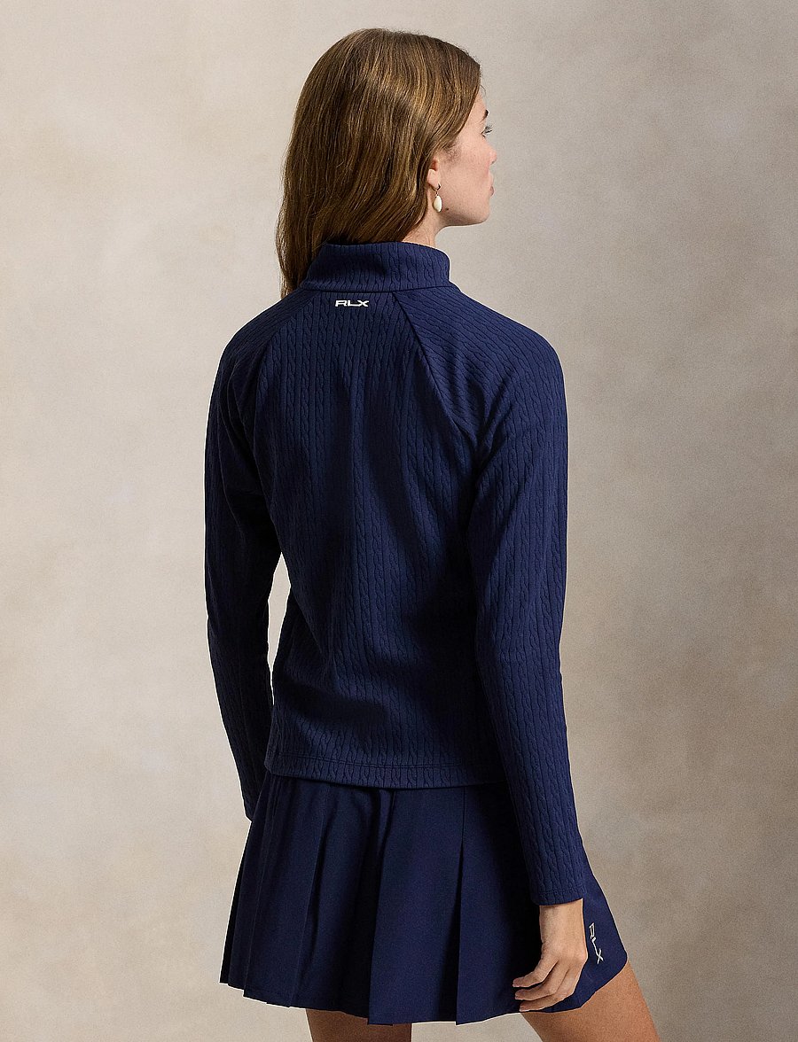 Ralph Lauren Golf - ACTIVE CABLE-KNT-SWEATSHIRT - tops - refined navy - 2