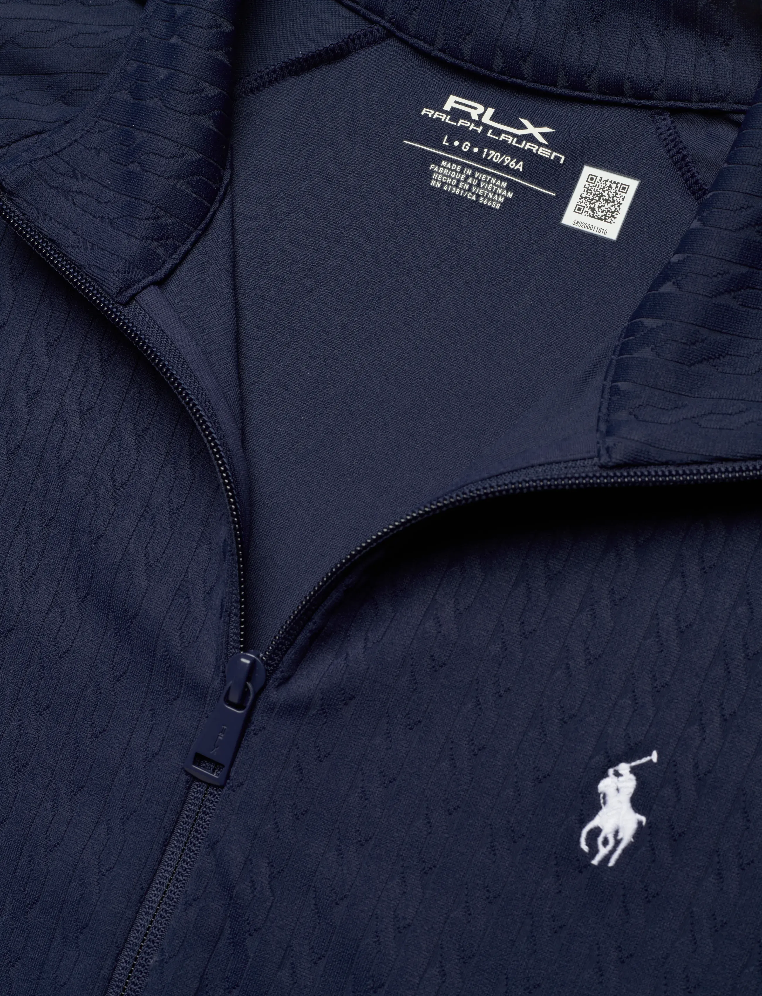 Ralph Lauren Golf - ACTIVE CABLE-KNT-SWEATSHIRT - tops - refined navy - 3