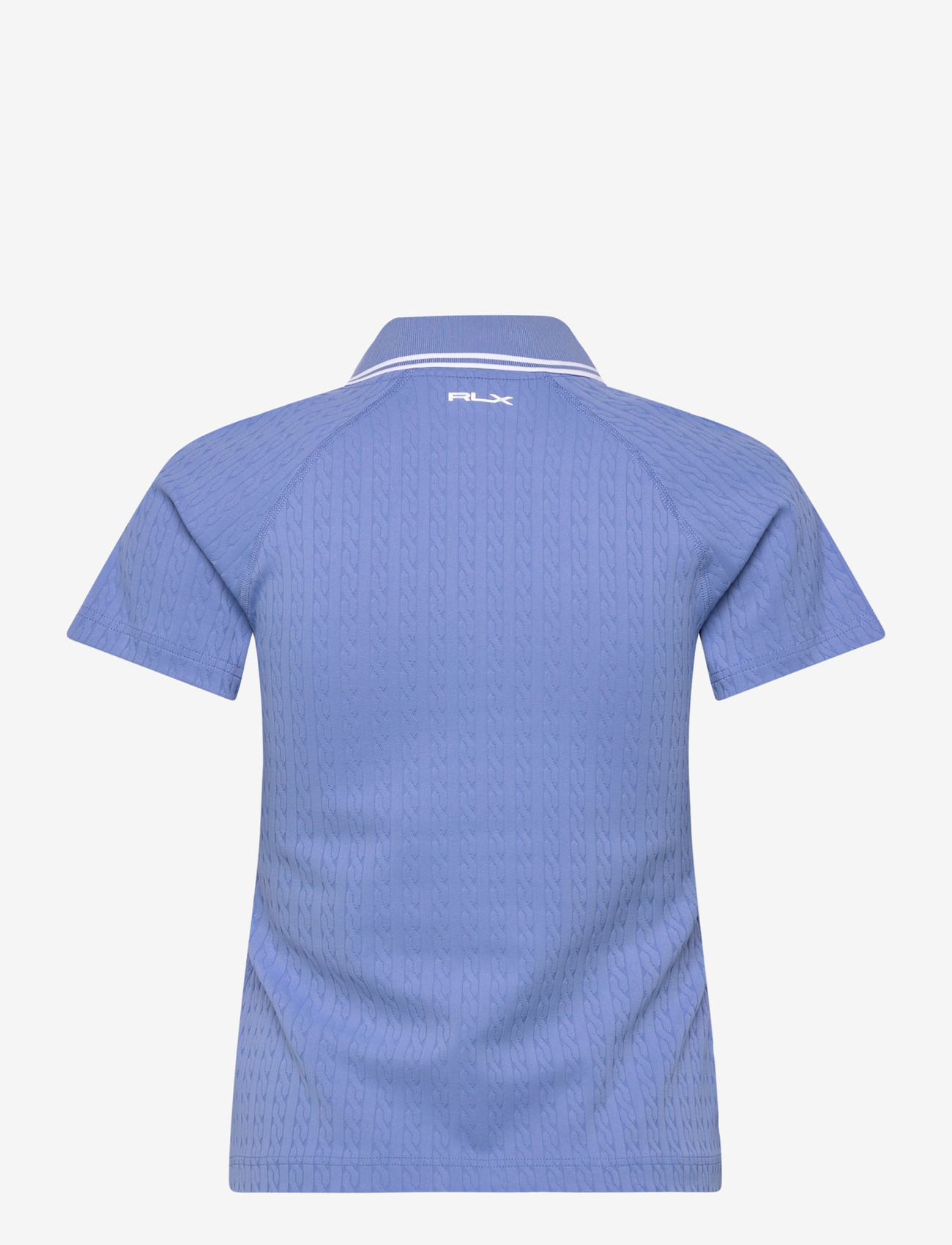 Ralph Lauren Golf - ACTIVE CABLE-KNT-POLO - oberteile & t-shirts - blue mist/ceramic - 1