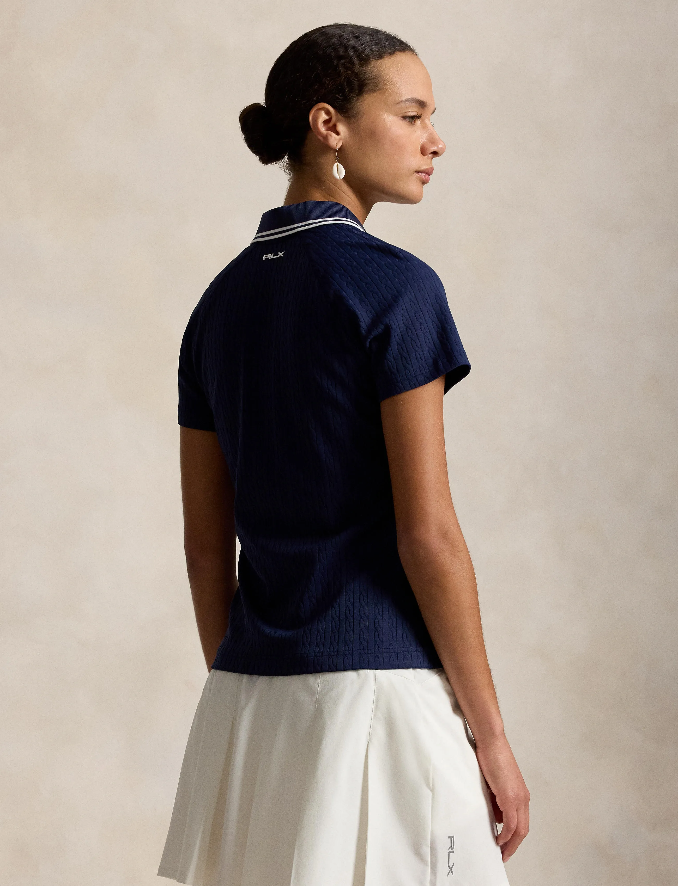 Ralph Lauren Golf - ACTIVE CABLE-KNT-POLO - Överdelar - refined navy/cera - 3