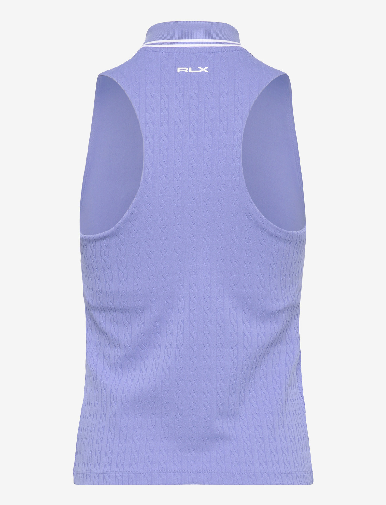 Ralph Lauren Golf - Slim Fit Sleeveless Racerback Polo Shirt - toppar & t-shirts - blue mist/ceramic - 1