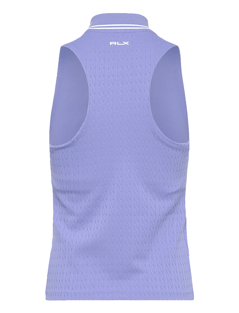 Ralph Lauren Golf - Slim Fit Sleeveless Racerback Polo Shirt - oberteile & t-shirts - blue mist/ceramic - 1