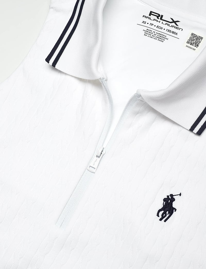 Ralph Lauren Golf - Slim Fit Sleeveless Racerback Polo Shirt - oberteile & t-shirts - ceramic white/ref - 2