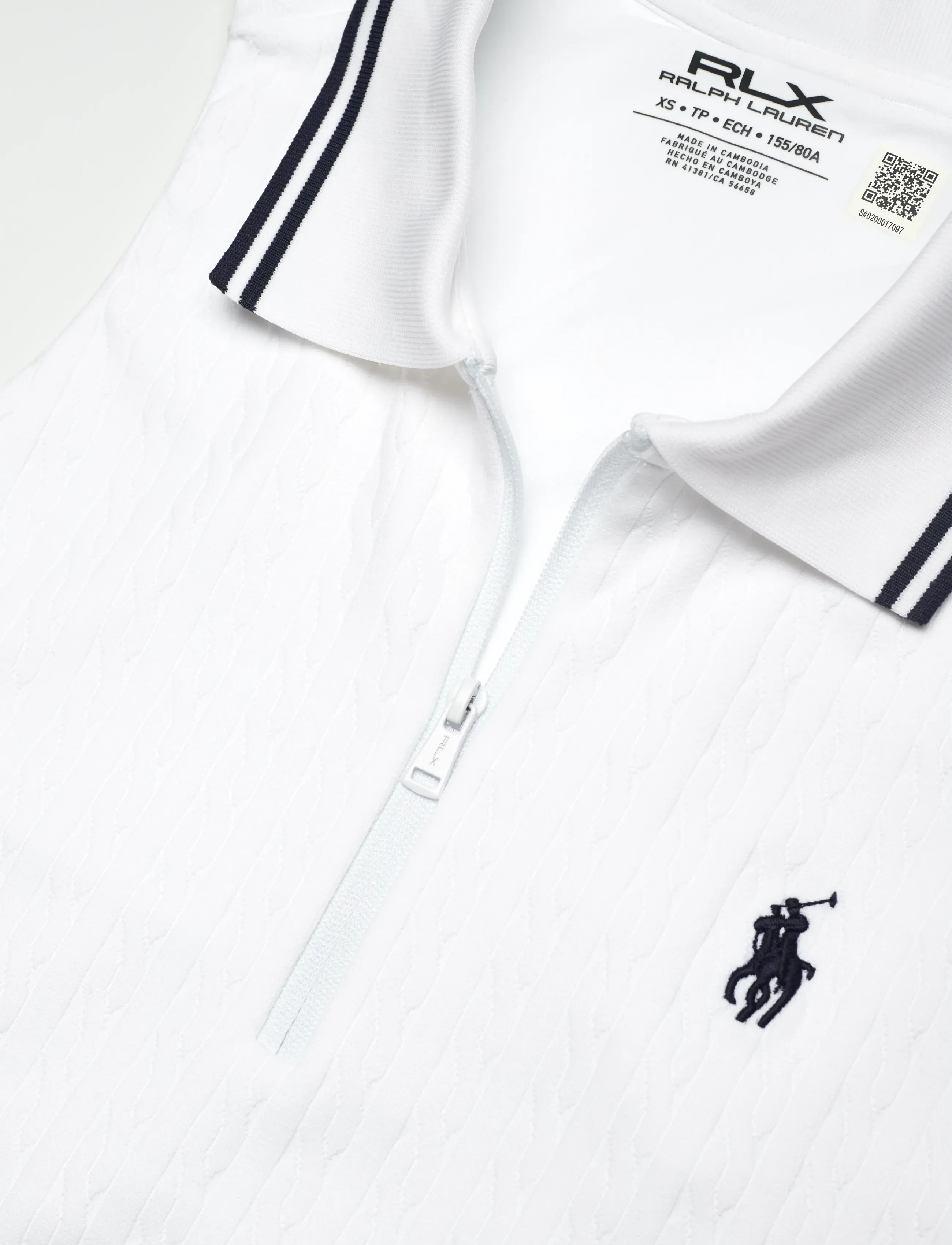 Ralph Lauren Golf - Slim Fit Sleeveless Racerback Polo Shirt - polos - ceramic white/ref - 4