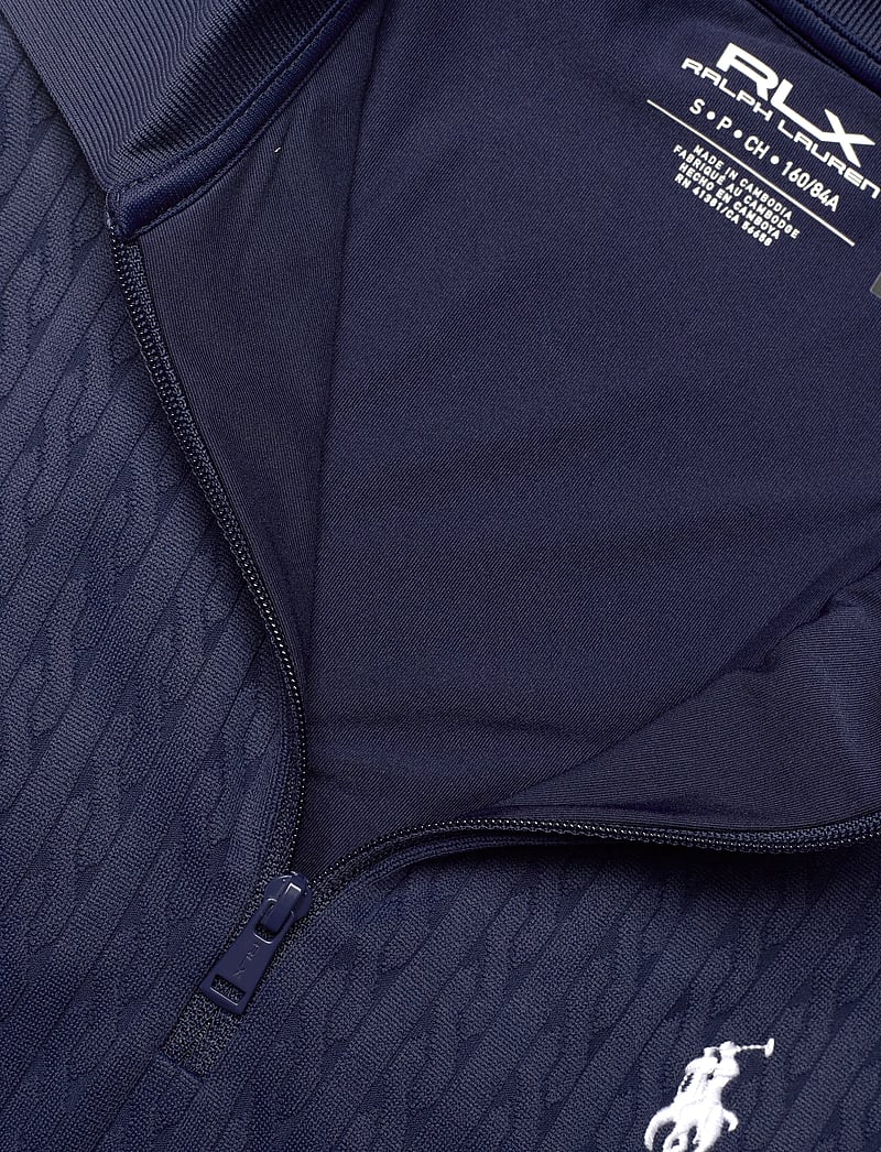 Ralph Lauren Golf - Stretch-Jacquard Sleeveless Polo Dress - kleider & röcke - refined navy/cera - 2