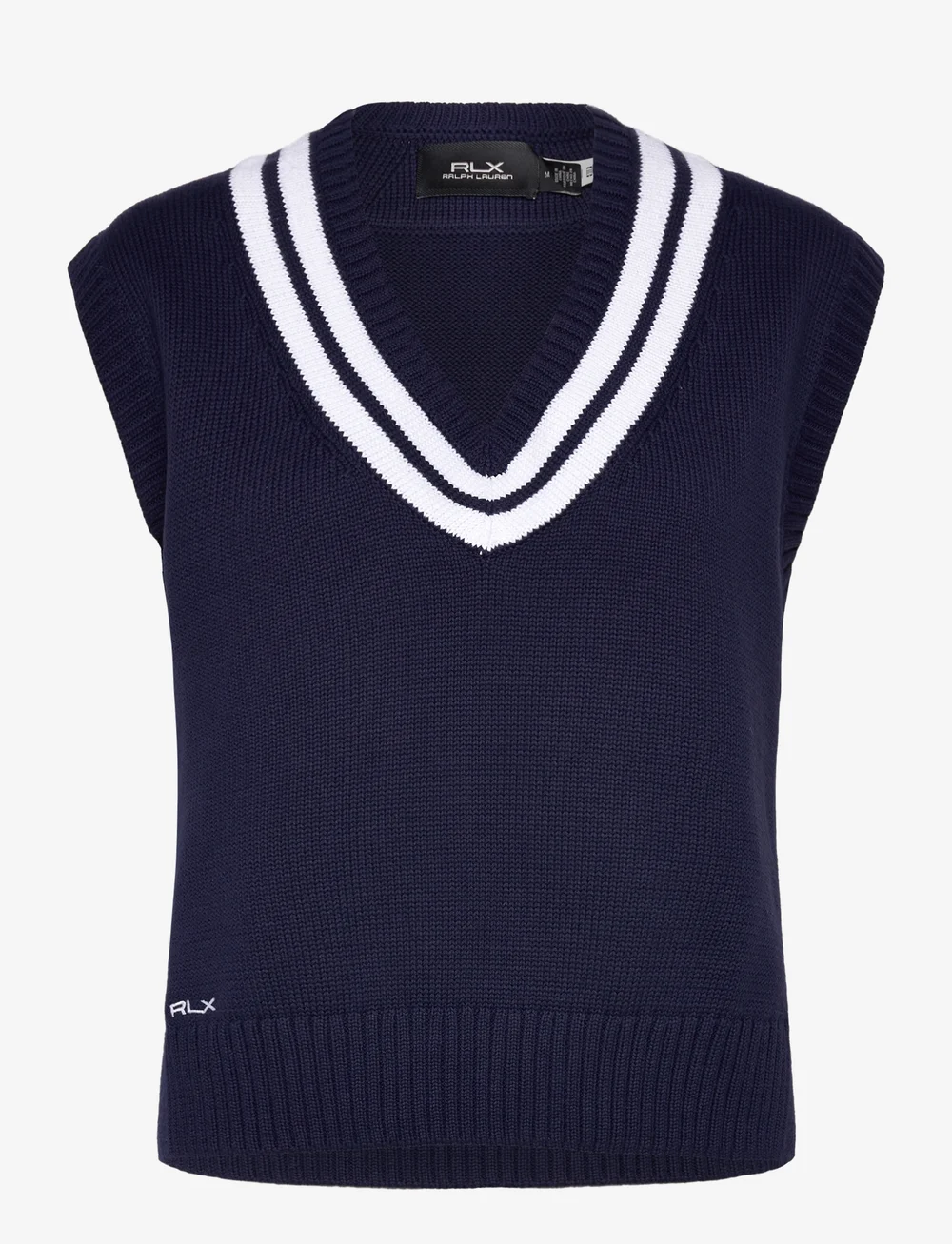 Ralph Lauren Golf - Cotton-Blend Cricket Sweater Vest - sweatshirts - refined navy/cera - 0