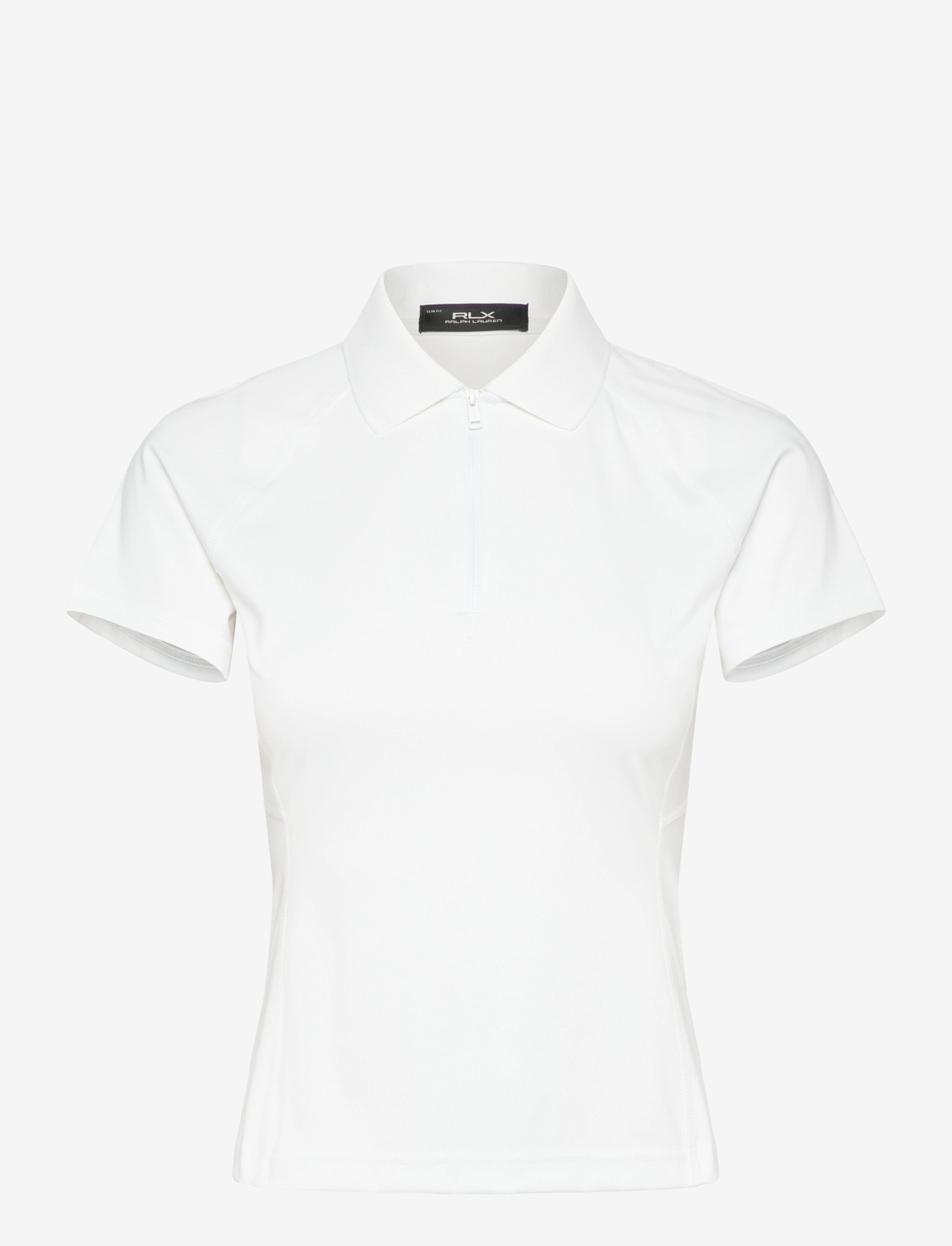 Ralph Lauren Golf - Slim Fit Quarter-Zip Polo Shirt - Överdelar - ceramic white/rfd - 1