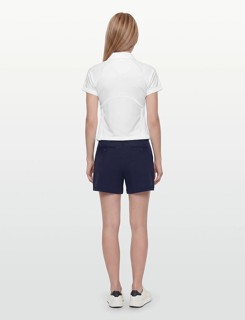 Ralph Lauren Golf - Slim Fit Quarter-Zip Polo Shirt - Överdelar - ceramic white/rfd - 4