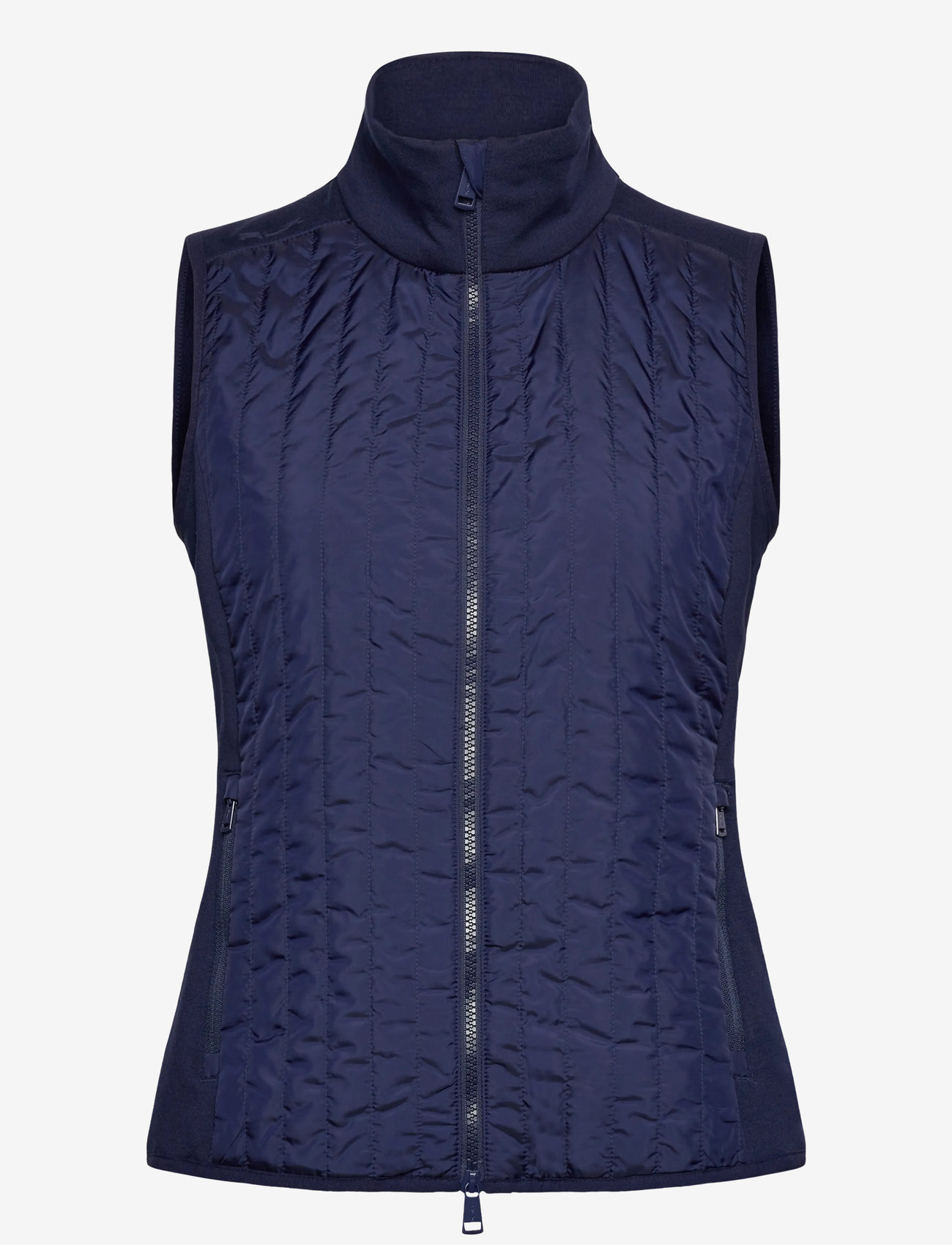 Ralph Lauren Golf - Hybrid Quilted-Front Zip Vest - pavasarinės striukės - refined navy - 1
