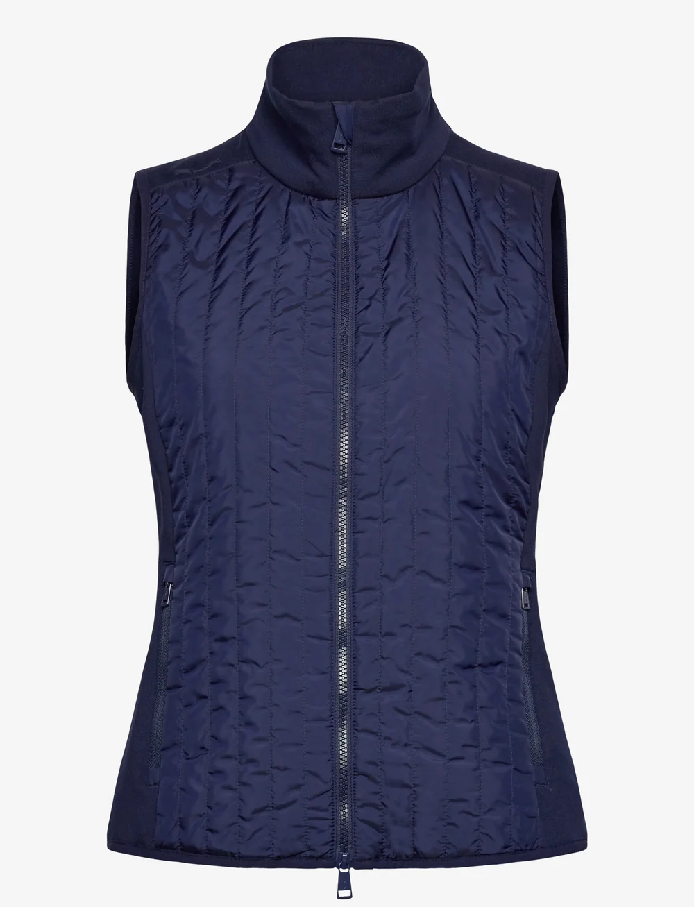 Ralph Lauren Golf - Hybrid Quilted-Front Zip Vest - efterårsjakker - refined navy - 1