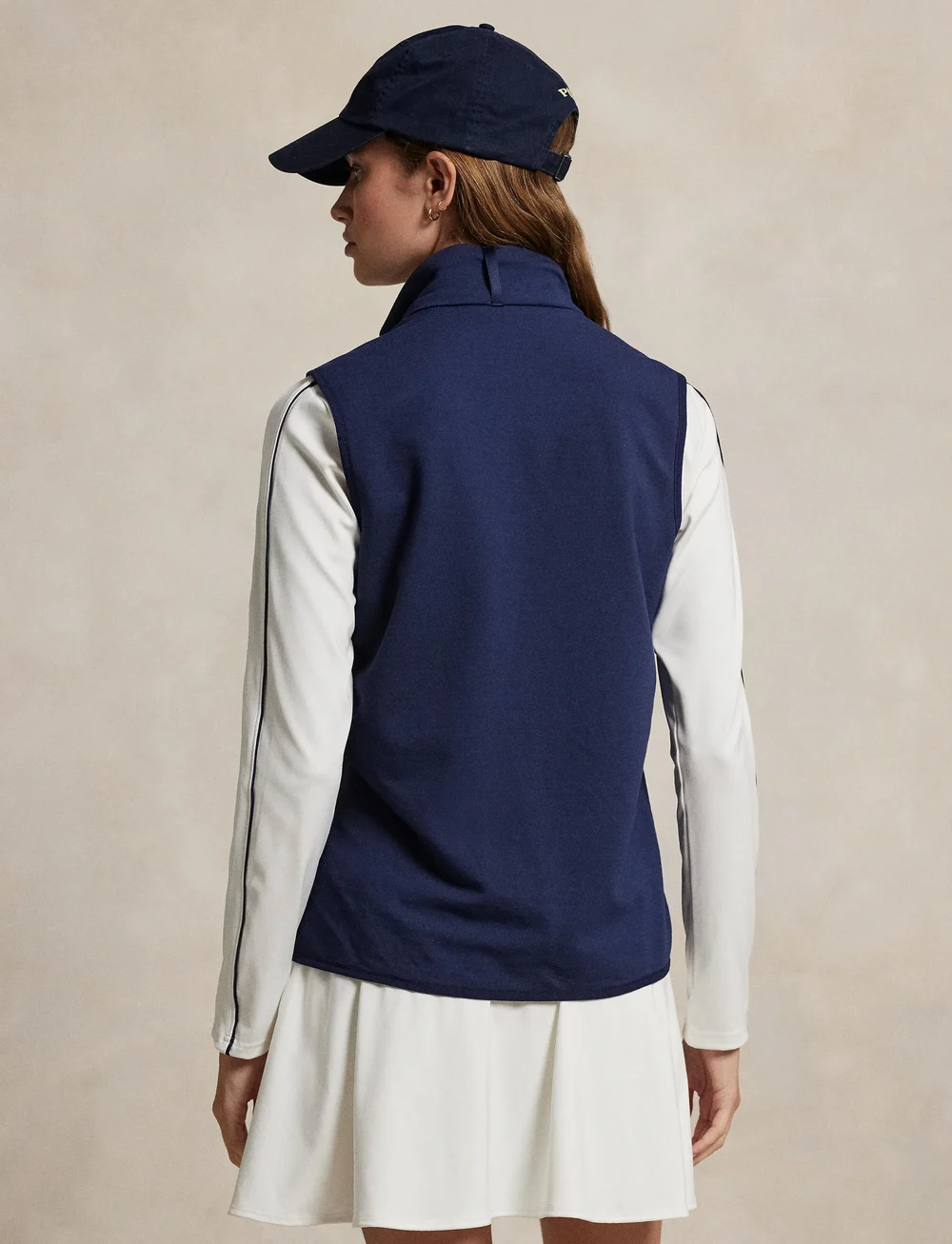 Ralph Lauren Golf - Hybrid Quilted-Front Zip Vest - efterårsjakker - refined navy - 3