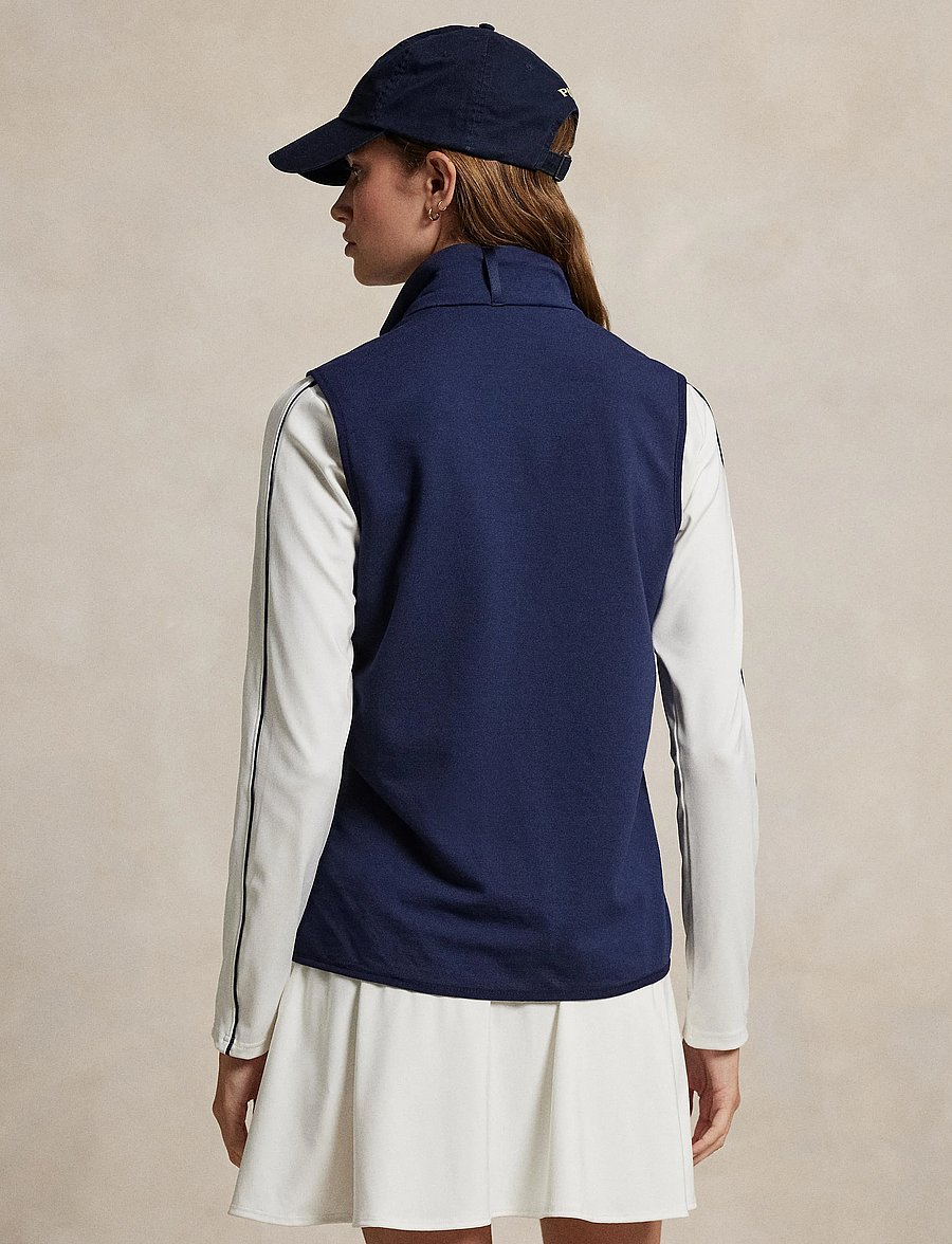 Ralph Lauren Golf - Hybrid Quilted-Front Zip Vest - refined navy - 3