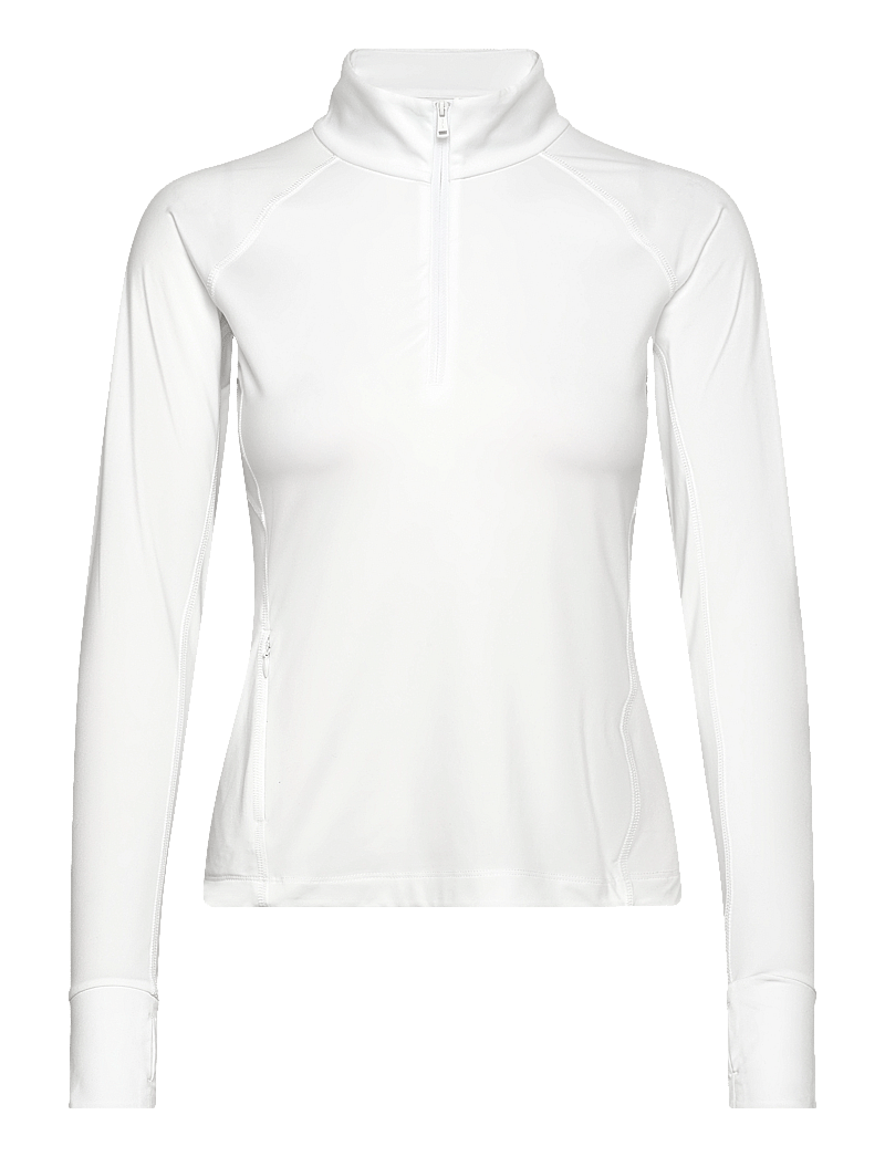 Ralph Lauren Golf - Stretch Jersey Quarter-Zip - langarmshirts - ceramic white - 0