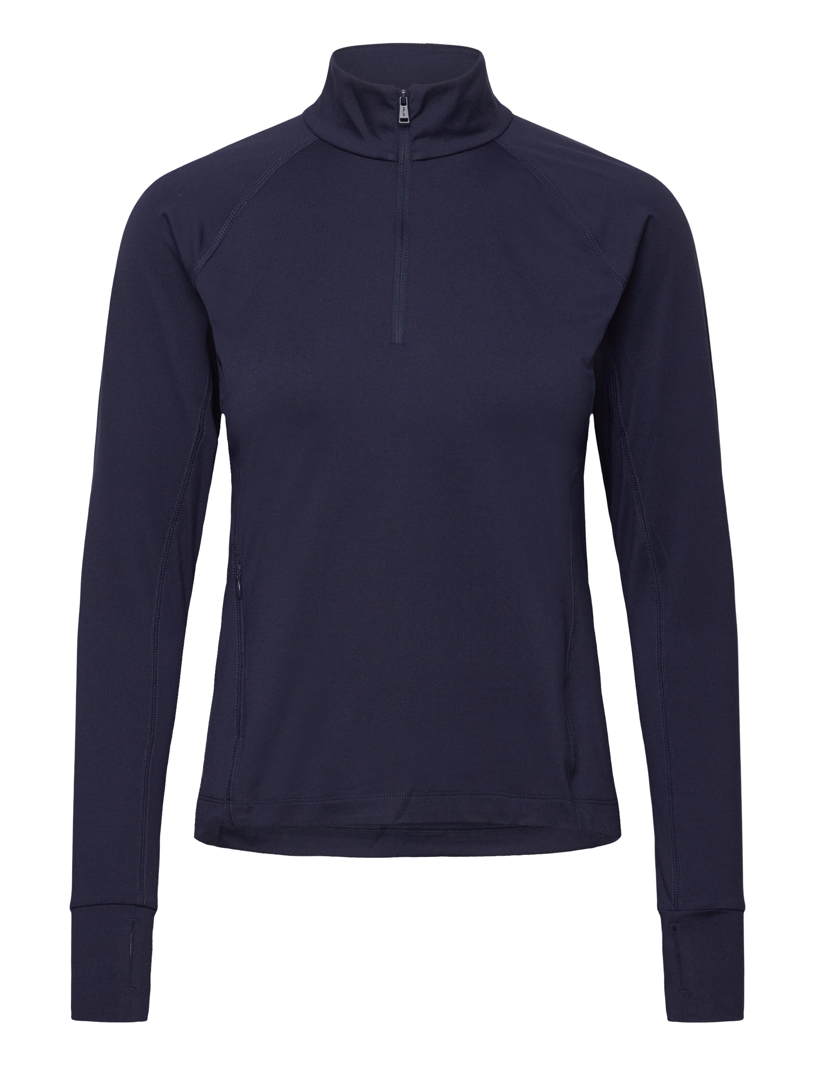 RALPH LAUREN GOLF Stretch Jersey Quarter-Zip Navy - XL - Damen