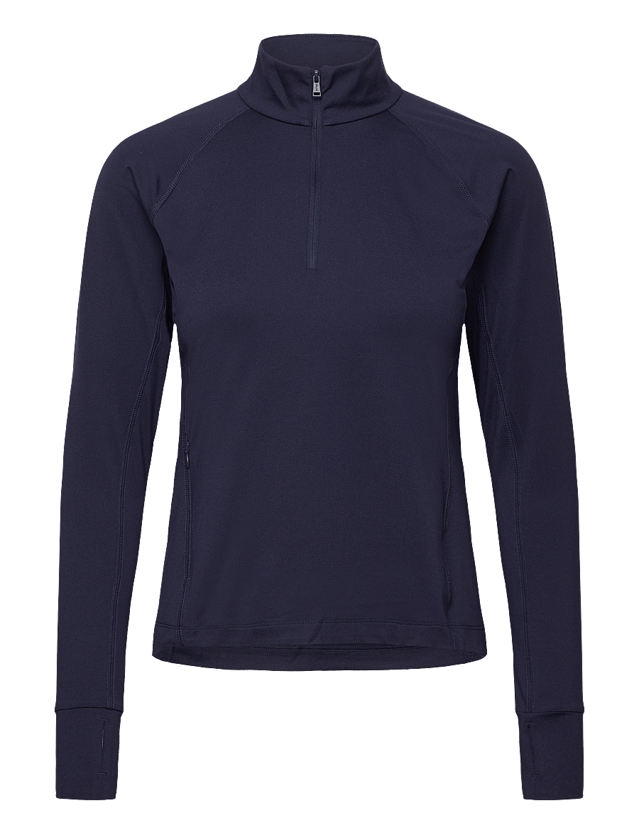 Ralph Lauren Golf - Stretch Jersey Quarter-Zip - oberteile - refined navy - 0