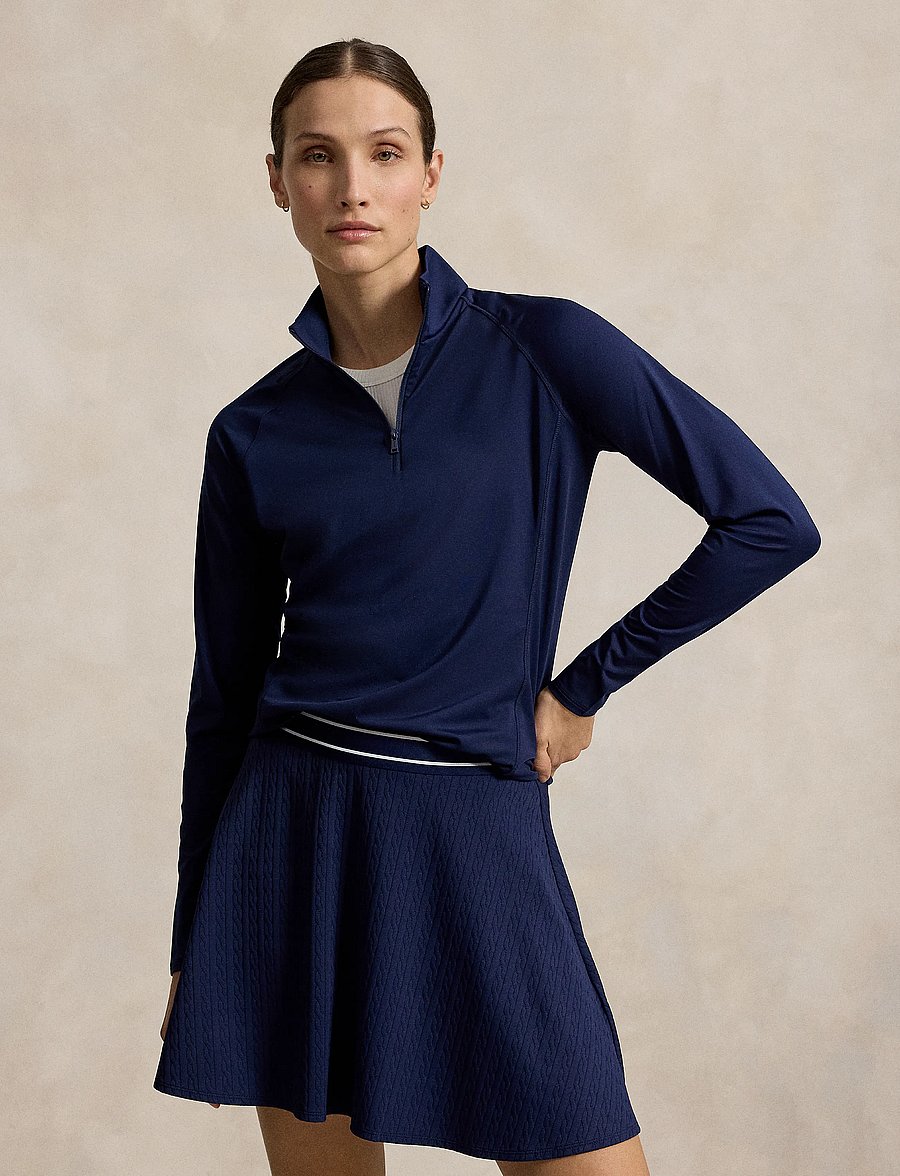 Ralph Lauren Golf - Stretch-Jersey Quarter-Zip - oberteile - refined navy - 5