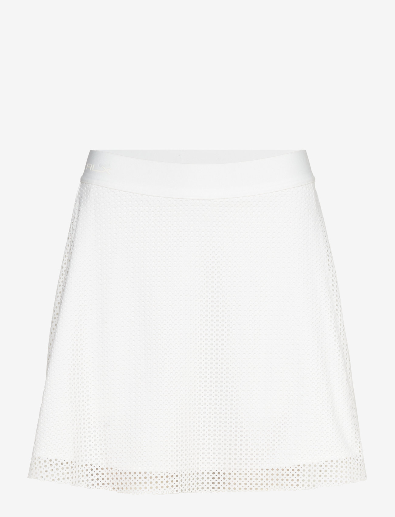 Ralph Lauren Golf - POLYESTER INTERLOCK-KNT-SKIRT - kleidid ja seelikud - ceramic white - 0