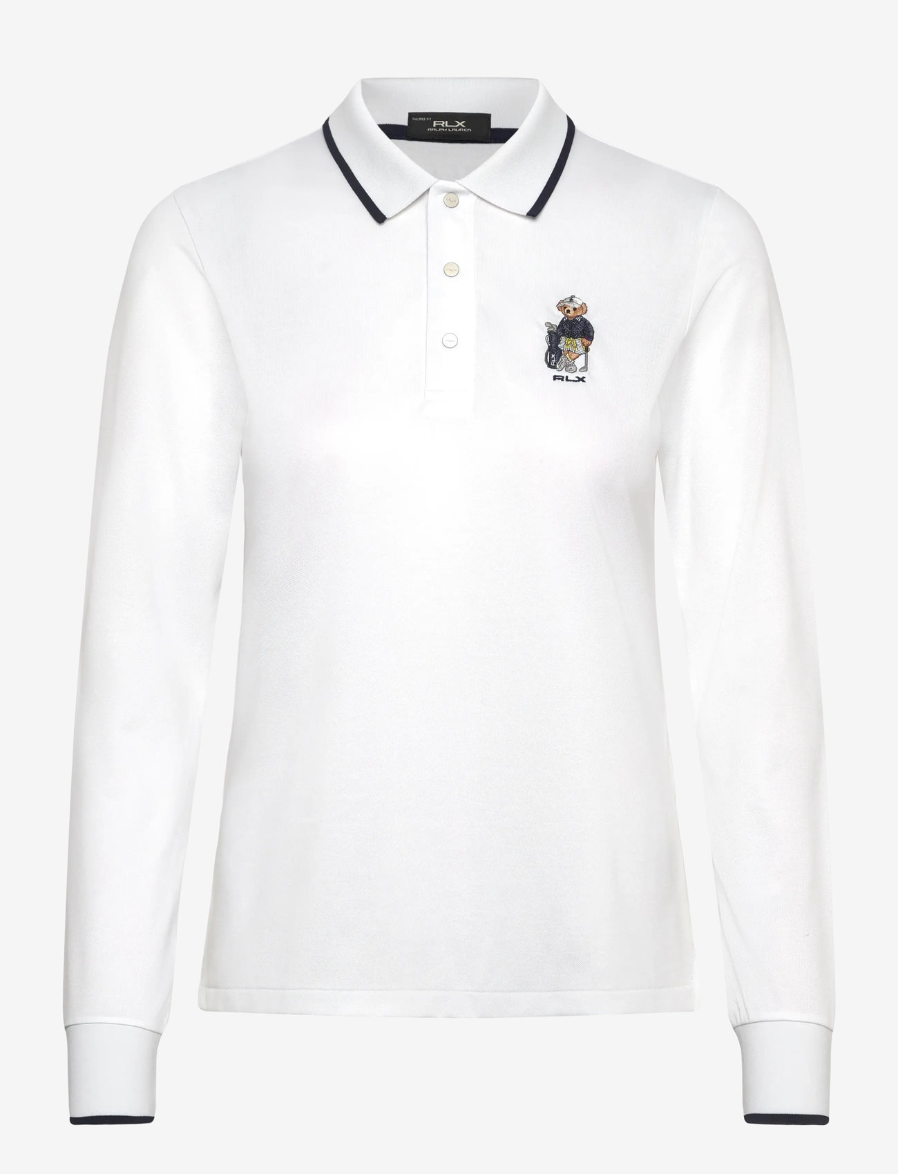 Ralph Lauren Golf - Tailored Fit Polo Bear Jersey Polo Shirt - poloskjorter - ceramic white - 1