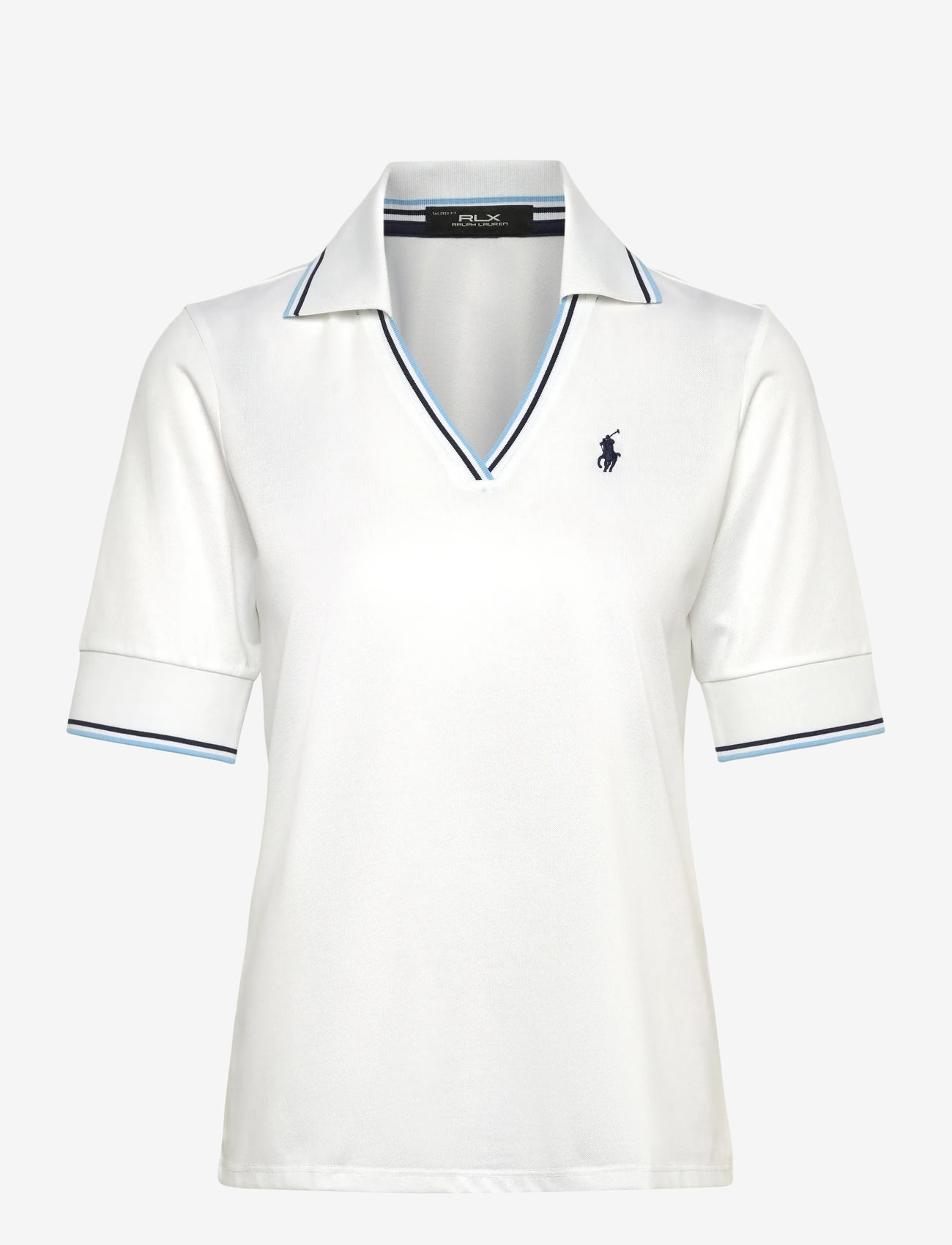 Ralph Lauren Golf - Tailored Fit Cricket Polo Shirt - oberteile & t-shirts - cermc whte/refnd - 1