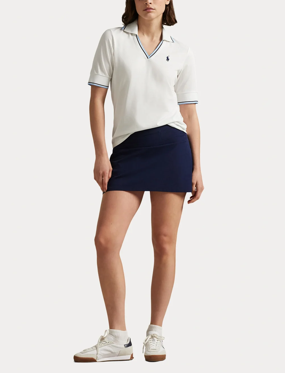 Ralph Lauren Golf - Tailored Fit Cricket Polo Shirt - toppar & t-shirts - cermc whte/refnd - 5