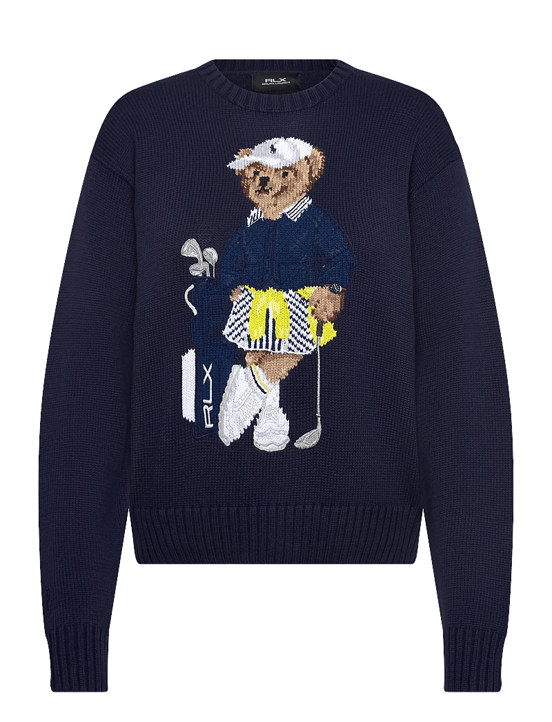 Ralph Lauren Golf - Polo Bear Crewneck Sweater - sweatshirts - refined navy - 1