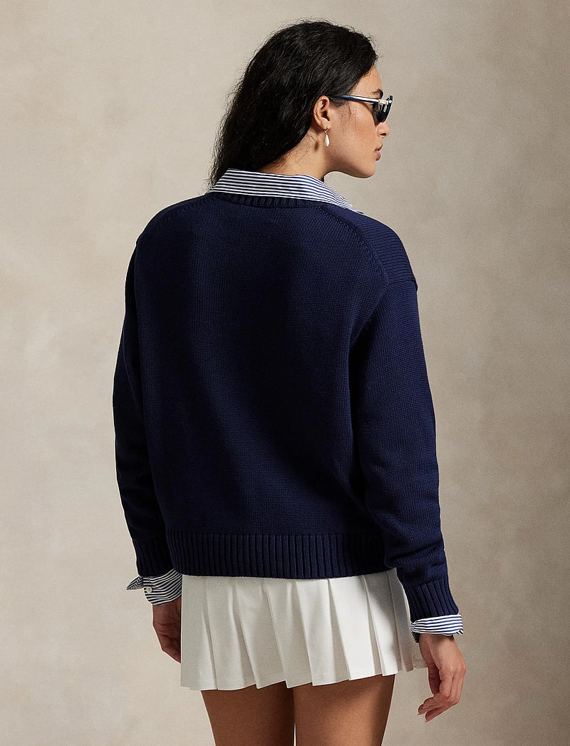 Ralph Lauren Golf - Polo Bear Crewneck Sweater - sweatshirts - refined navy - 3