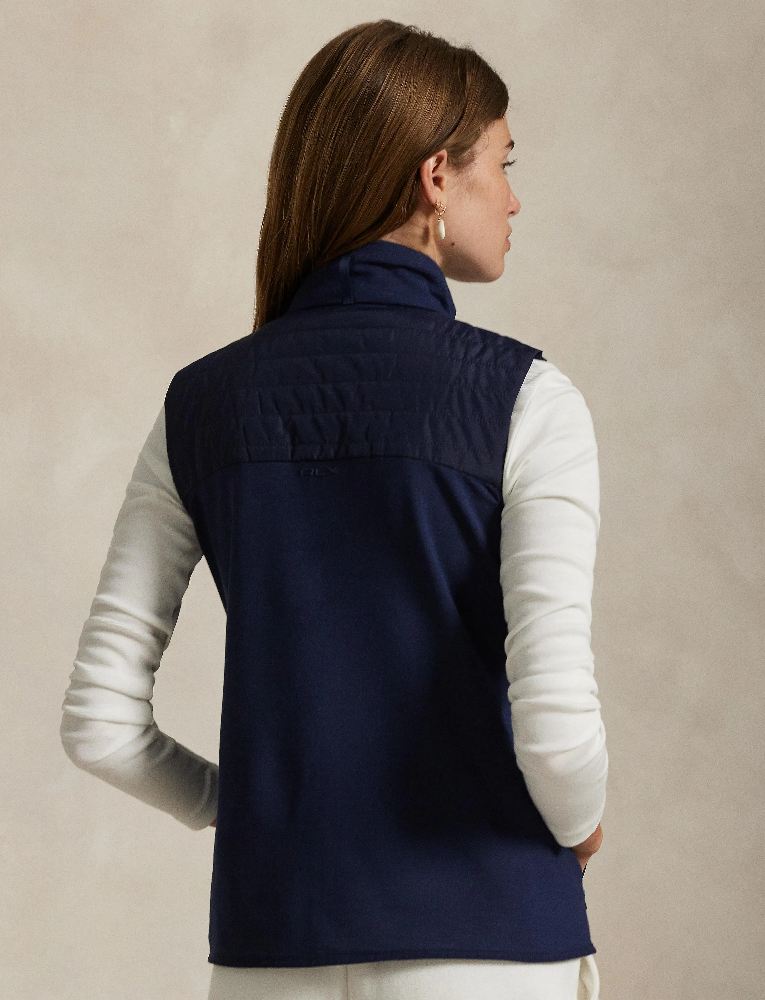 Ralph Lauren Golf - Hybrid Quilted Vest - spring jackets - refined navy - 2