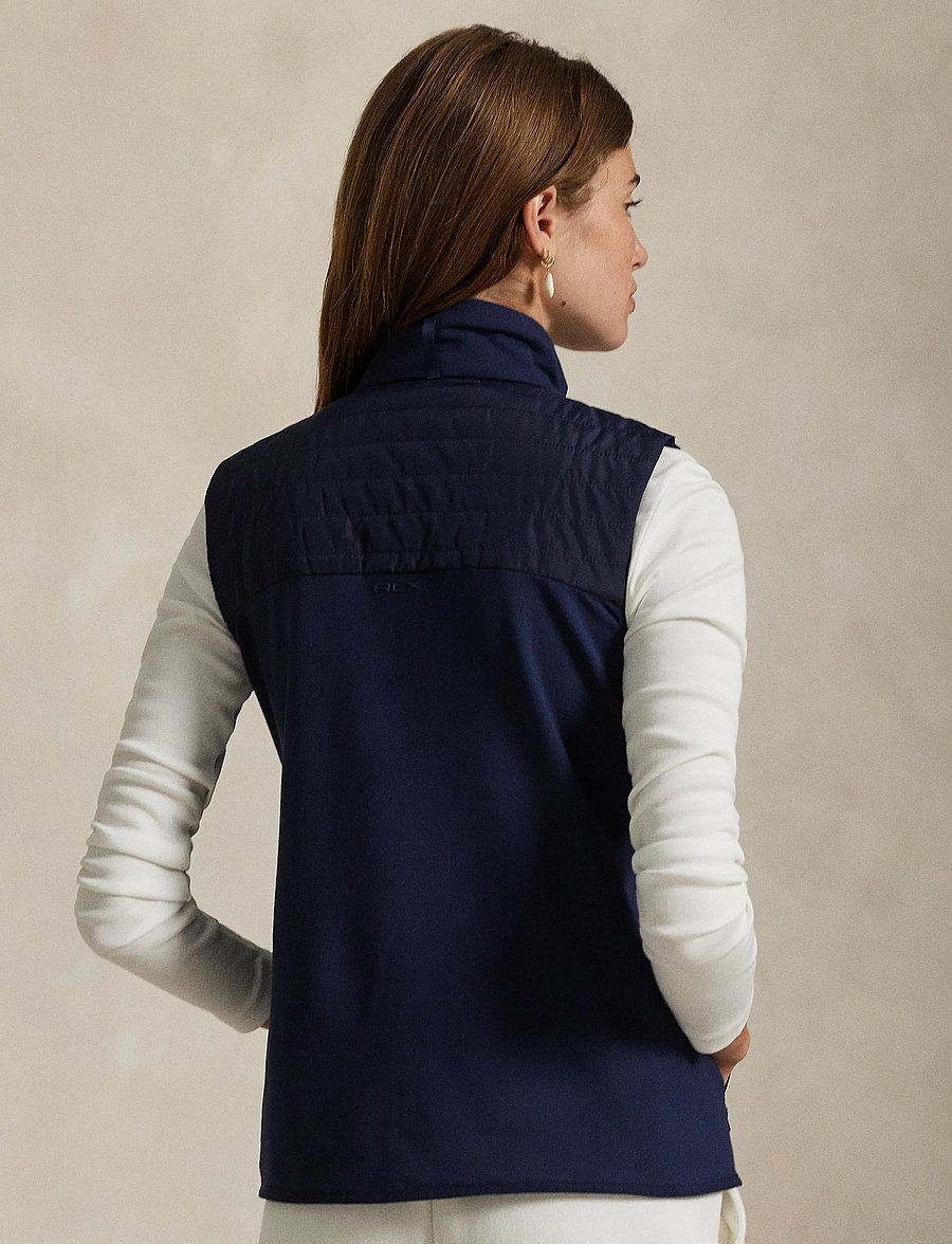 Ralph Lauren Golf - Hybrid Quilted Vest - spring jackets - refined navy - 2
