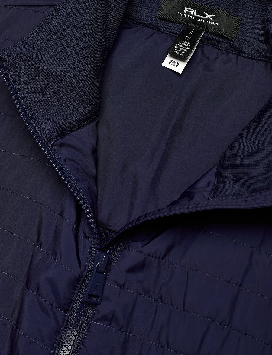 Ralph Lauren Golf - Hybrid Quilted Vest - spring jackets - refined navy - 3