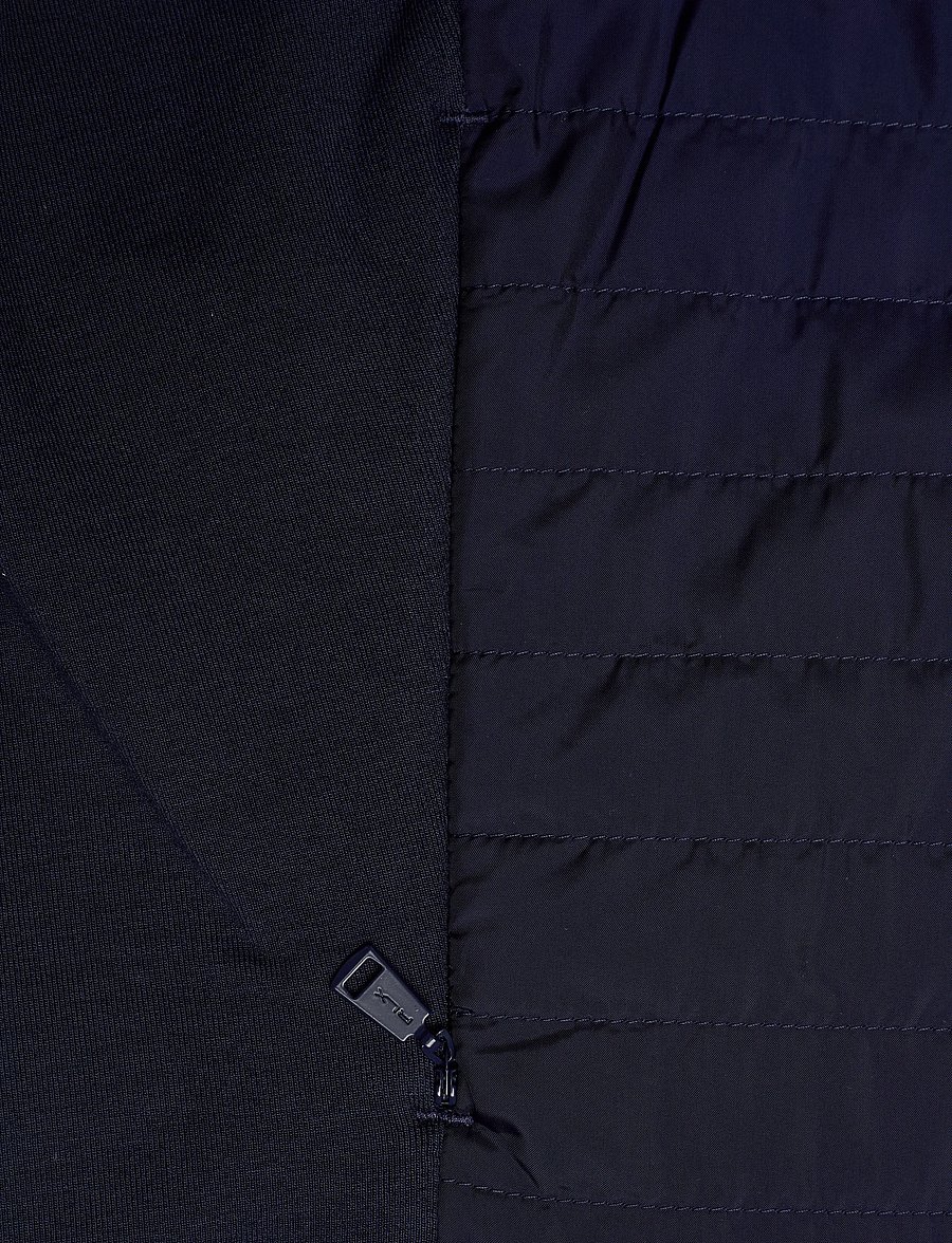 Ralph Lauren Golf - Hybrid Quilted Vest - spring jackets - refined navy - 4
