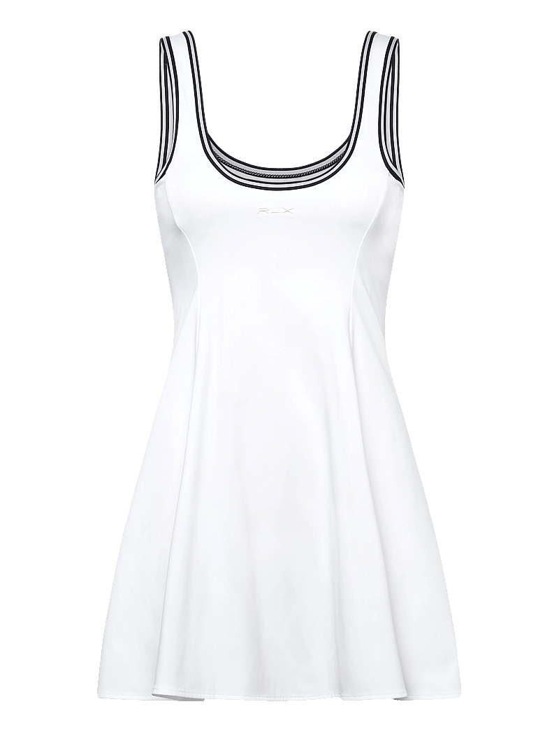 Ralph Lauren Golf - Interlock Scoopback Dress - kleidid ja seelikud - ceramic white/ref - 0